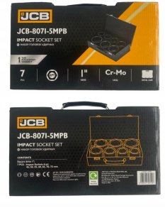 JCB JCB NASADKI UDAROWE  6K 1"  7szt. (46-75mm) 8