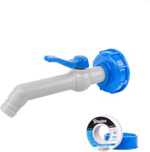 KRAN DO MAUZERA GZ 3/4" ZESTAW IBC S60x6 Z TAŚMĄ 1