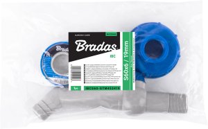 Bradas KRAN DO MAUZERA GZ 3/4" ZESTAW IBC S60x6 Z TAŚMĄ 2