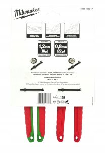 Milwaukee Nożyce do blachy  2 szt. 2