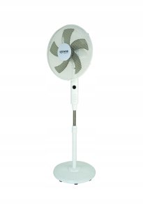VOLTENO WENTYLATOR PODŁOGOWY BIAŁY+ WYŚWIETLACZ 40cm 1