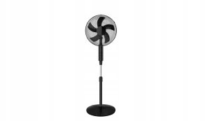 VOLTENO WENTYLATOR PODŁOGOWY CZARNY+ WYŚWIETLACZ 40cm 1
