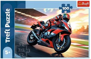 PUZZLE 100EL TREFL SZYBKI MOTOCYKL PUD12 1