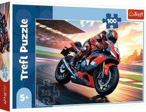 Trefl Puzzle Szybki motocykl 100 elementów (16489) 3