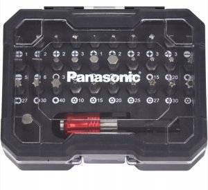 Zestaw narzędzi Panasonic Zestaw wkrętaków akumulatorowych: izolowany EYED11SA, nieizolowany EY7412 + zestaw bitów EY9BS100 7