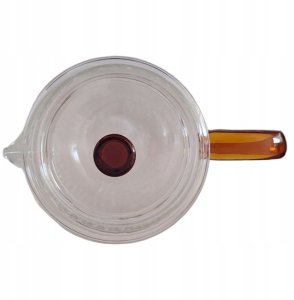 Żaroodporny szklany DZBANEK czajnik 1L zaparzacz szklany filtr do herbaty 3