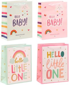 Torba Prezentowa Dla Dziecka Hello Baby Little One 36 x 12 x 10cm 2