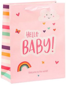 Torba Prezentowa Dla Dziecka Hello Baby Little One 36 x 12 x 10cm 4