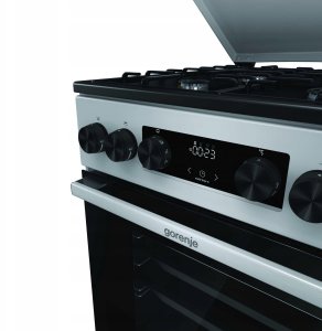 Gorenje Cooker | GK5C42SH | Hob type Gas | Oven type Electric | Grey | Width 50 cm | Depth 59.4 cm | 70 L 7