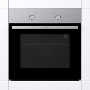 Gorenje Oven | BO6615E01X | 60 L | Electric | EnamelClean | Mechanical control | Height 59.5 cm | Width 59.5 cm | Stainless steel 2