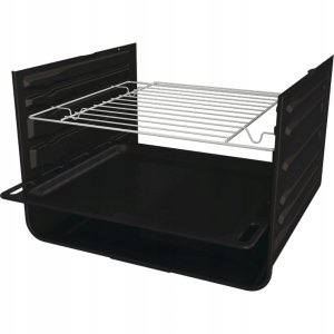 Gorenje Oven | BO6615E01X | 60 L | Electric | EnamelClean | Mechanical control | Height 59.5 cm | Width 59.5 cm | Stainless steel 9