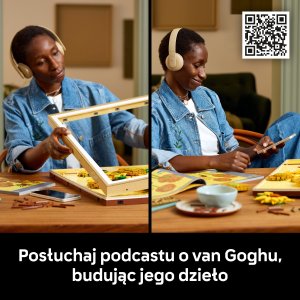 LEGO Art „Słoneczniki” Vincenta van Gogha (31215) 5