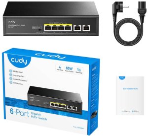 6P Cudy GS1006P PoE+ 1