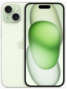 REFURB. PHONE IPHONE 15/128GB GREEN A GRADE RED 1