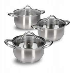 ZWIEGER VIRTU Zestaw garnków 6 el. 7