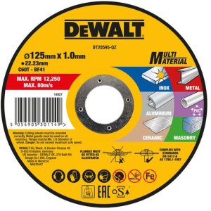 tarcza do cięcia wielu materiałów -125 x 22,23 x 1,0 mm 1
