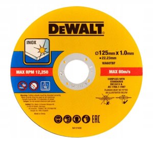 Dewalt tarcza do cięcia 125mm x 1mm 50szt 2