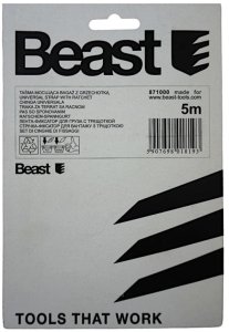 TAŚMA MOCUJĄCA BAGAŻ Z HAKAMI I Z NAPINACZEM 5m x 25mm 250kg 2