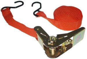 TAŚMA MOCUJĄCA BAGAŻ Z HAKAMI I Z NAPINACZEM 5m x 25mm 250kg 4