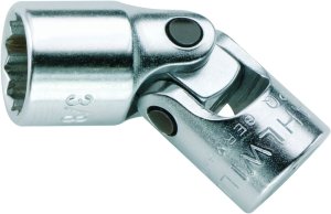 Nasadka 1/4" przegub.3/8" wersja krótka STAHLWILLE 1