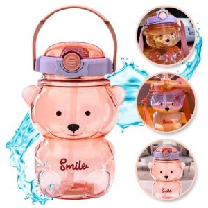Butelka na wodę z uchwytem SWEET BEAR VIOLET 1000 ML BD26 1