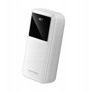 Powerbank Vention FHMW0 30000 mAh, 22,5 W (biały) 1