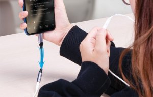 Adapter Vention BGMHF USB-C M do 3.5mm Jack 1M (szary) 4