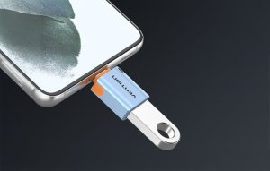 Adapter Vention CUBH0 USB 3.1 C M do USB (szary) 3