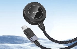 Ładowarka bezprzewodowa Foneng W02 do zegarka Apple Watch 2.5W, 1m (czarna) 2