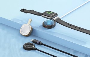 Ładowarka bezprzewodowa Foneng W02 do zegarka Apple Watch 2.5W, 1m (czarna) 3