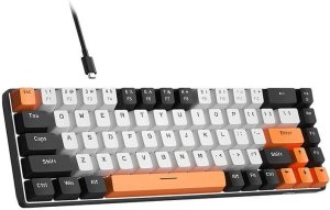 Klawiatura mechaniczna Gamingowa MageGee MK-BOX Szaro-czarna 4