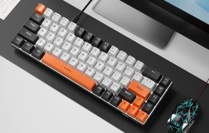 Klawiatura mechaniczna Gamingowa MageGee MK-BOX Szaro-czarna 8