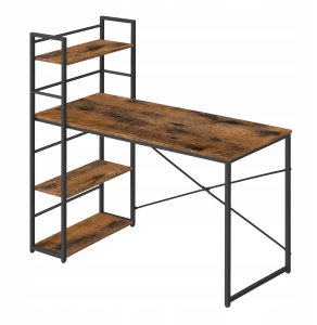 Biurko Leobert Max 4.0 Brązowe 120 cm x 50 cm 2