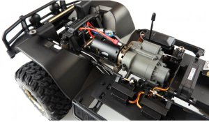 Amewi Model Samochodu Rc Amxrock Rcx8P Scale Crawler Pick Up 1:8 Rtr Blau Szczotkowy 2 4 Ghz 1