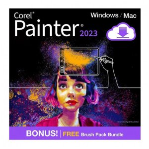 Licencja ESD Corel Painter 2023 1 użytkownik Win Mac angielski niemiecki francuski 1