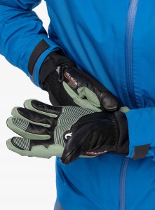 LEKI RĘKAWICE Argus Thermo 3D black green 9.5 4