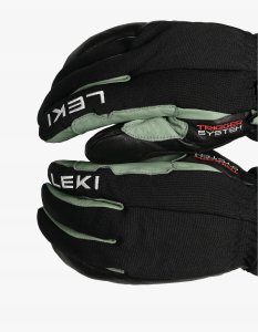 LEKI RĘKAWICE Argus Thermo 3D black green 9.5 7
