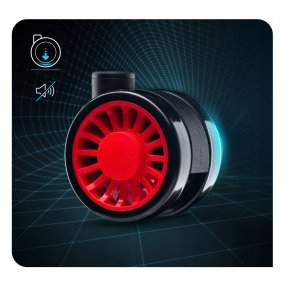 Fotel Diablo Chairs X-One 2.0 Small Czarno-czerwony 8