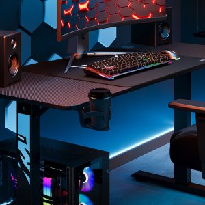 Biurko Diablo Chairs X-Tensio 1400 Czarne 140 cmx60 cm 20