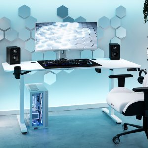 Biurko Diablo Chairs X-Tensio 1600 Białe 160 cmx75 cm 9