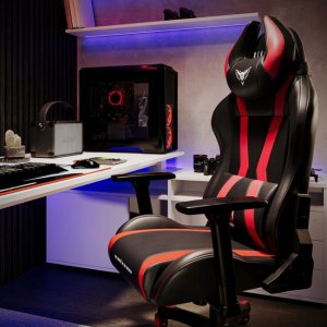 Fotel Gamingowy Diablo X-Horn 2.0 Small: czarno-czerwony 13
