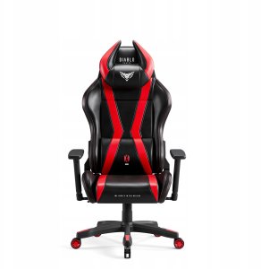 Fotel Gamingowy Diablo X-Horn 2.0 Small: czarno-czerwony 2