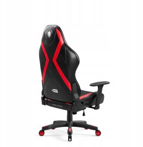 Fotel Gamingowy Diablo X-Horn 2.0 Small: czarno-czerwony 3