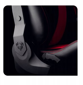 Fotel Gamingowy Diablo X-Horn 2.0 Small: czarno-czerwony 7