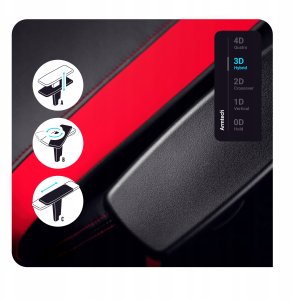 Fotel Gamingowy Diablo X-Horn 2.0 Small: czarno-czerwony 9