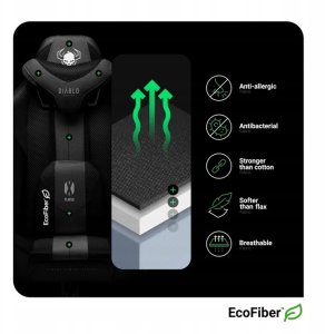 Fotel Obrotowy Diablo X-Player 2.0 Small, Czarny 9