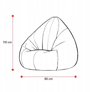 Diablo Chairs Pufa dla dziecka Diablo Chairs, zielona Craft Edition 2