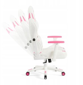 Fotel Diablo Chairs X-Ray 2.0 Small Size biało-różowy 2