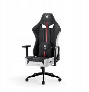 Fotel Diablo Chairs Materiałowy Fotel Diablo X-Player 2.0 Small: Biało-czarny 4