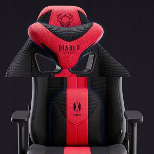 Fotel Diablo Chairs X-Player 2.0 Small karmazynowo-antracytowy 13